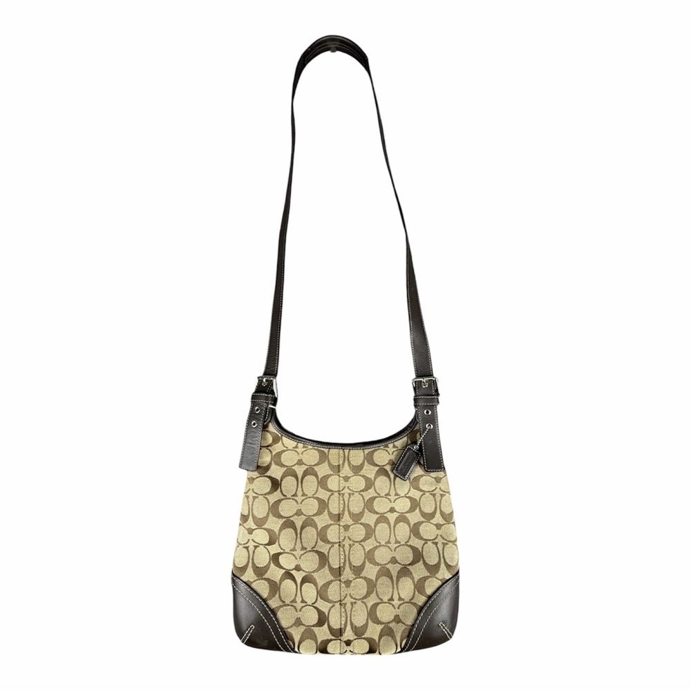Coach Hamptons Signature Hippie Crossbody Shoulder Bag Model F11193, Y2K